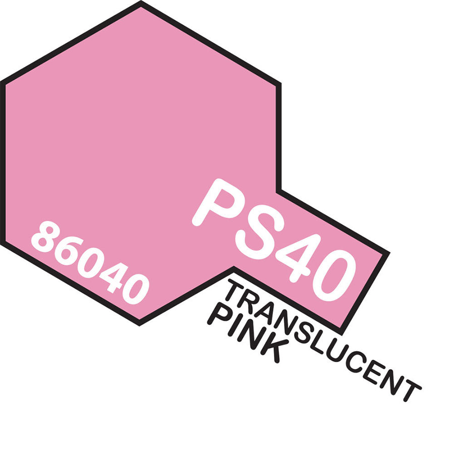 Tamiya PS-40 Translucent Pink Spray Paint