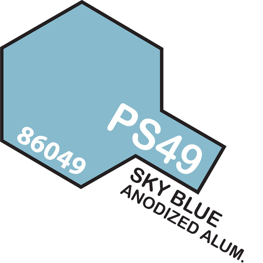 Tamiya PS-49 Sky Blue Alumite Spray Paint