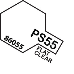 Tamiya PS-55 Flat Clear Spray Paint