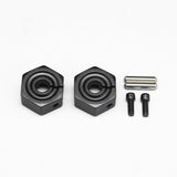 Yokomo Alum. Clamp Wheel Hub 6.0mm - Black