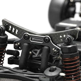 Yokomo Hybrid Graphite/Alum. Front Shock Tower - Black