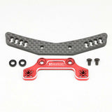 Yokomo Hybrid Graphite/Alum. Front Shock Tower - Red