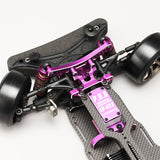 Yokomo Slide Rack Bulkhead Set Ver.2 - Purple