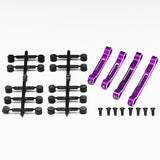 Yokomo Alum. Adjustable Suspension Mount Set - Purple
