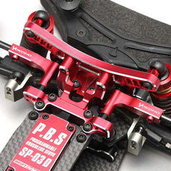 Yokomo Alum. Front Upper I Arm - Red