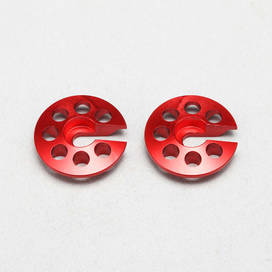 Yokomo (#Y2-S3NR) Alum. SLF Shock Spring Cup (Standard) - Red